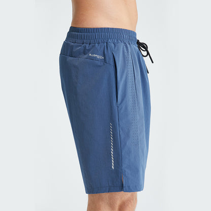 Quick-Drying Breathable Cooling Mid-thigh Shorts Black