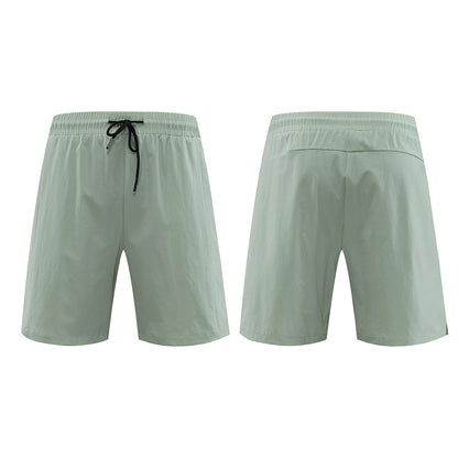 Quick-Drying Breathable Cooling Mid-thigh Shorts Black