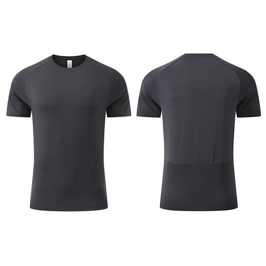 Quick-Drying Breathable Cooling Black T-shirt