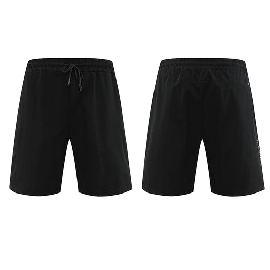 Quick-Drying Breathable Cooling Mid-thigh Shorts Black